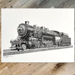 Lake Superior & Ishpeming Railroad 36 Train Prints
